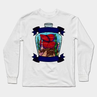 Fish in a Bottle Long Sleeve T-Shirt